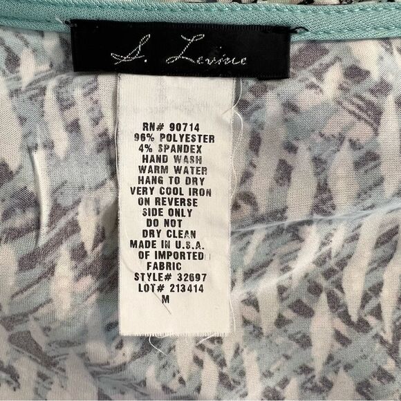 Vintage Y2K Fairy Sparkle Top Sz M Surplice Abstract Flowy Lightweight 90s Boho - Picture 9 of 9